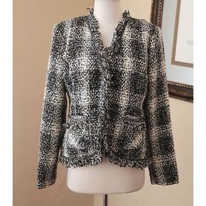 Carol Anderson/Invitation Cabi- Cream Black Blazer